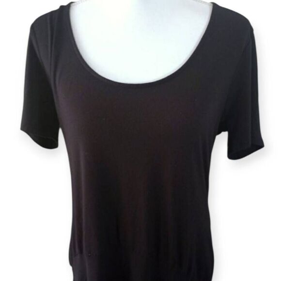 SERENA WILLIAMS BLACK SHARK BITE MAXI DRESS SZ.XS EUC. - Picture 3 of 6